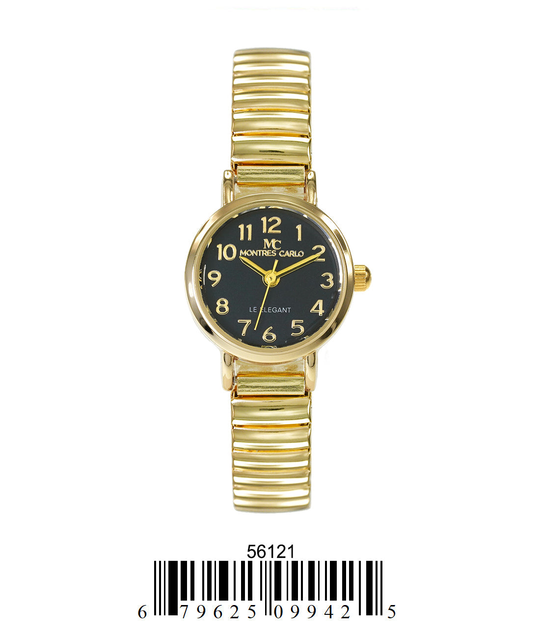 5612-Montres Carlo Flex Band Watch