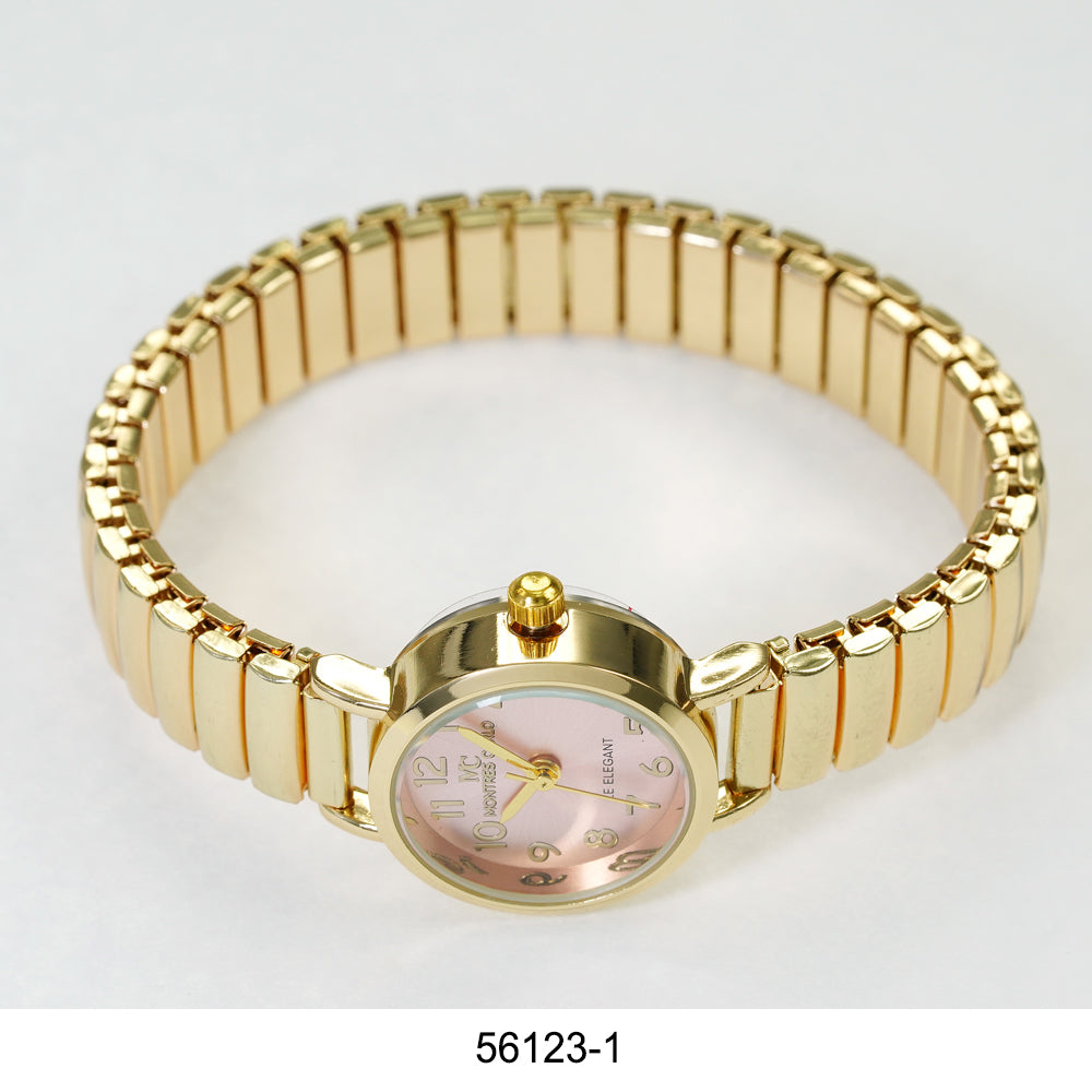 5612-Montres Carlo Flex Band Watch