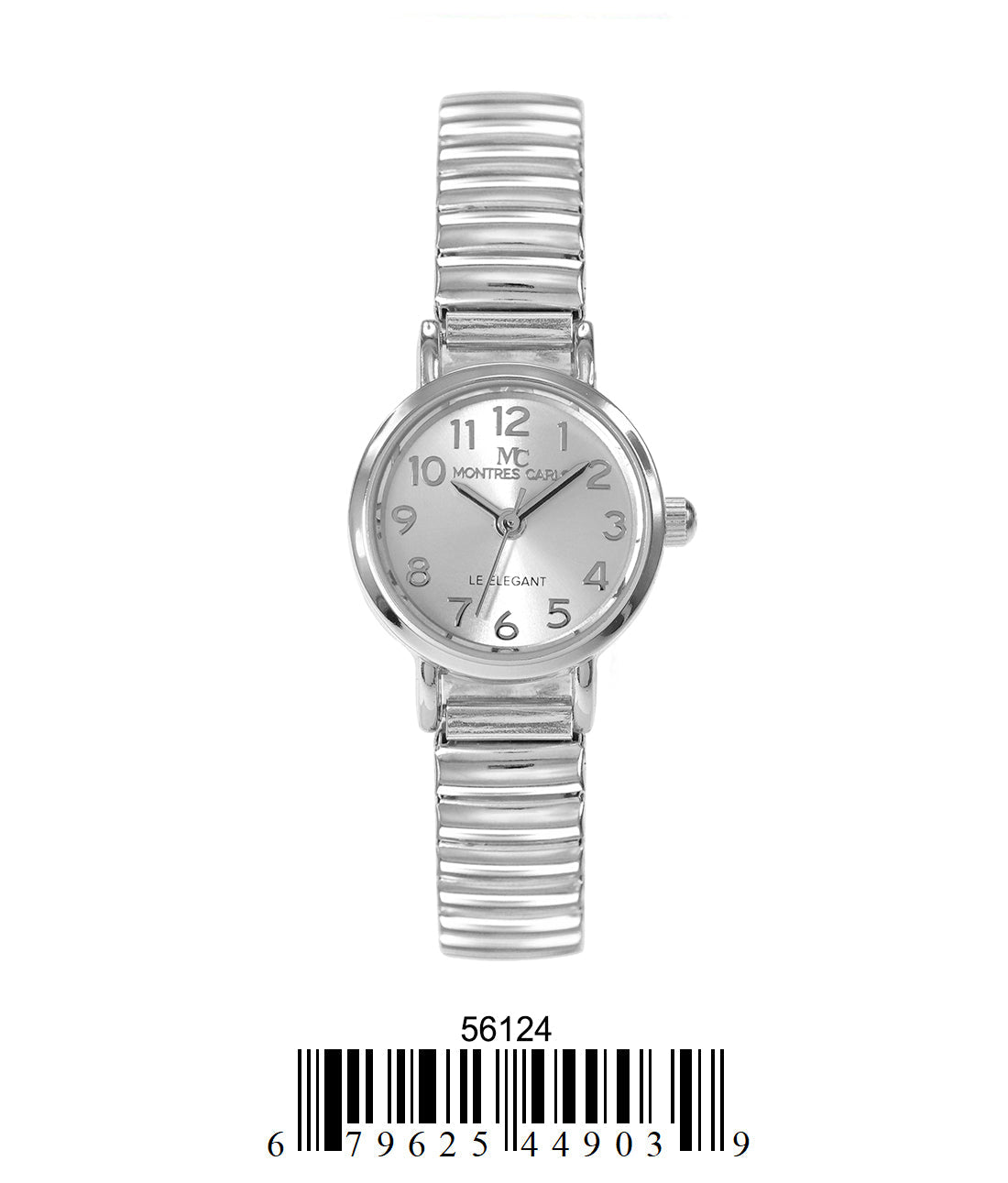 5612-Montres Carlo Flex Band Watch