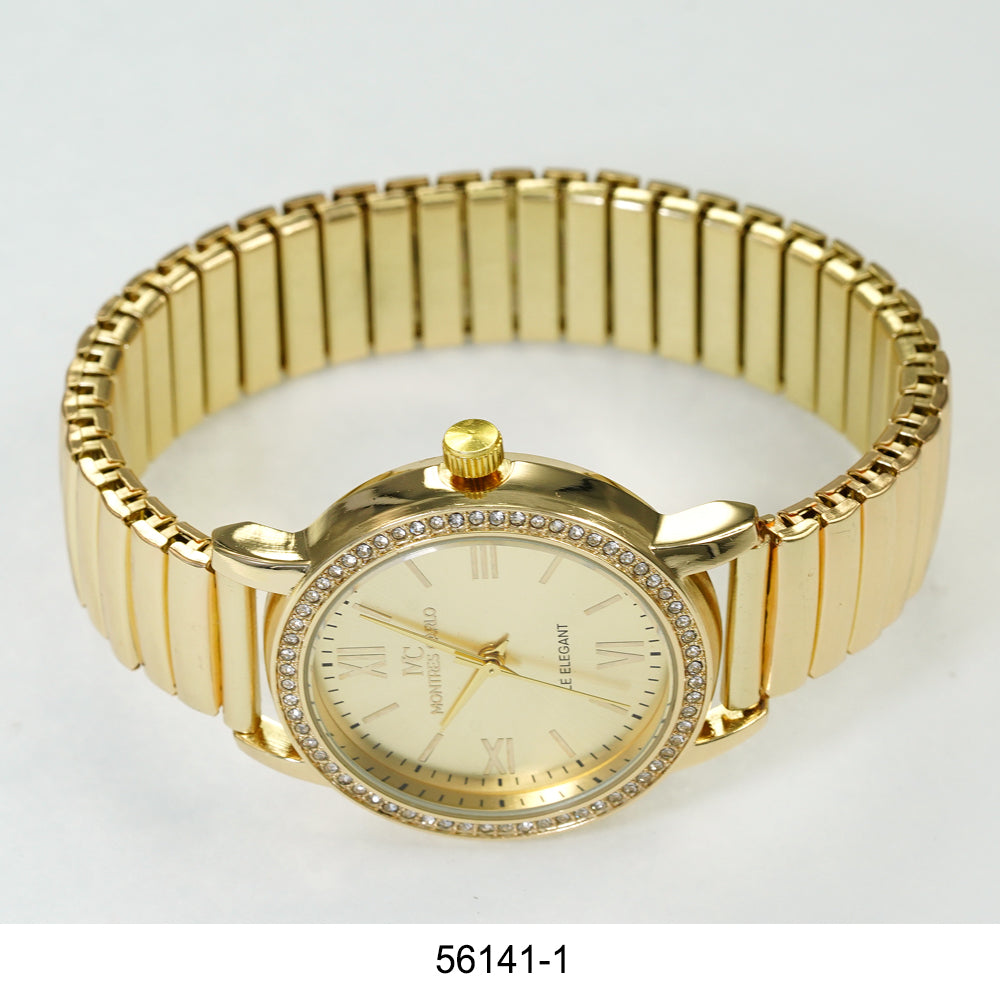 5614-Montres Carlo Flex Band Watch