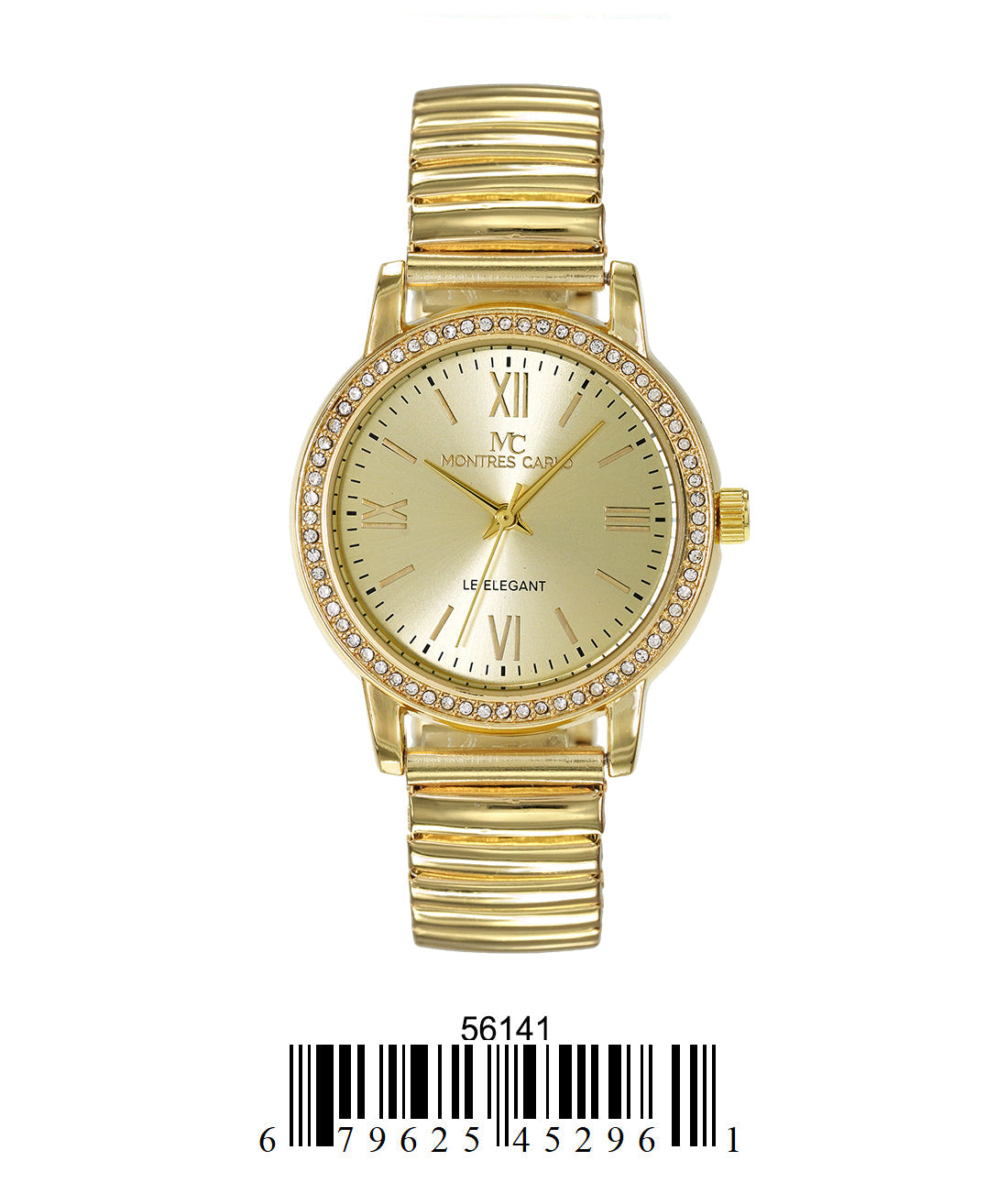 5614-Montres Carlo Flex Band Watch