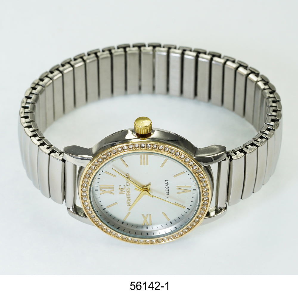 5614-Montres Carlo Flex Band Watch