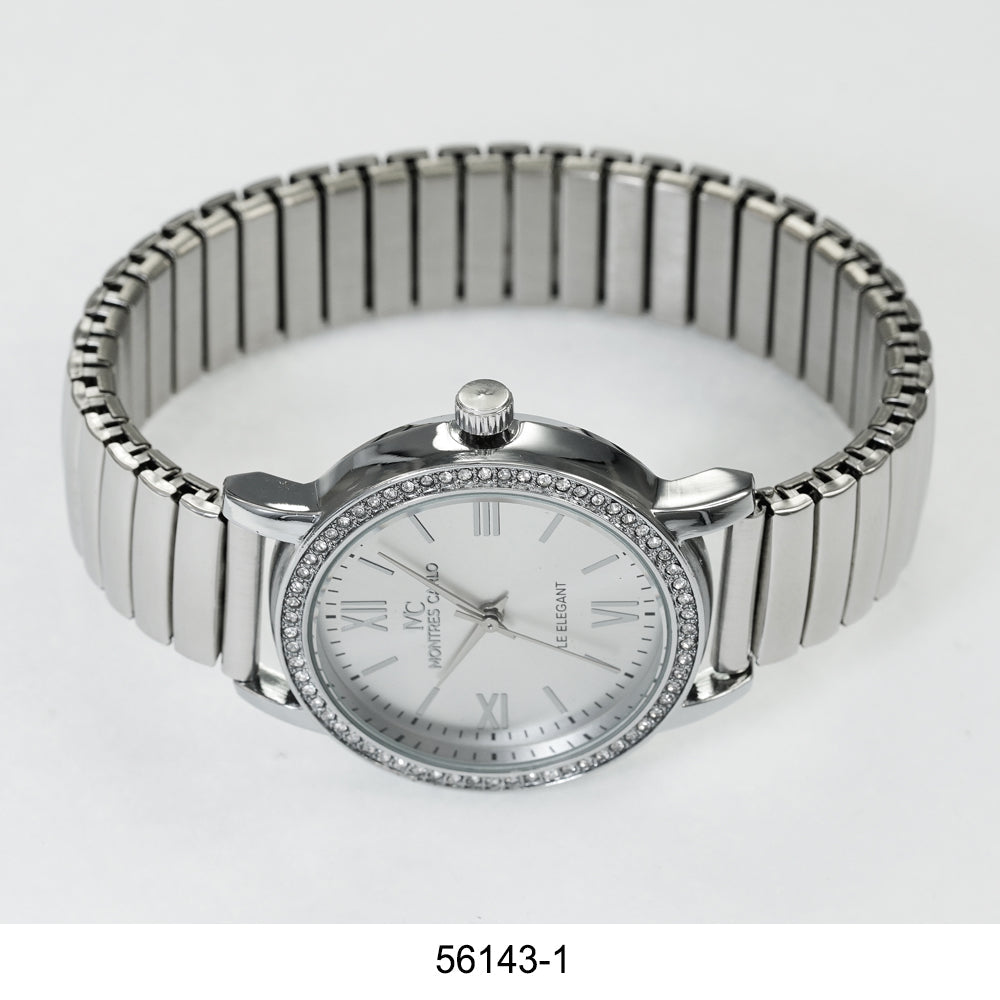 5614-Montres Carlo Flex Band Watch