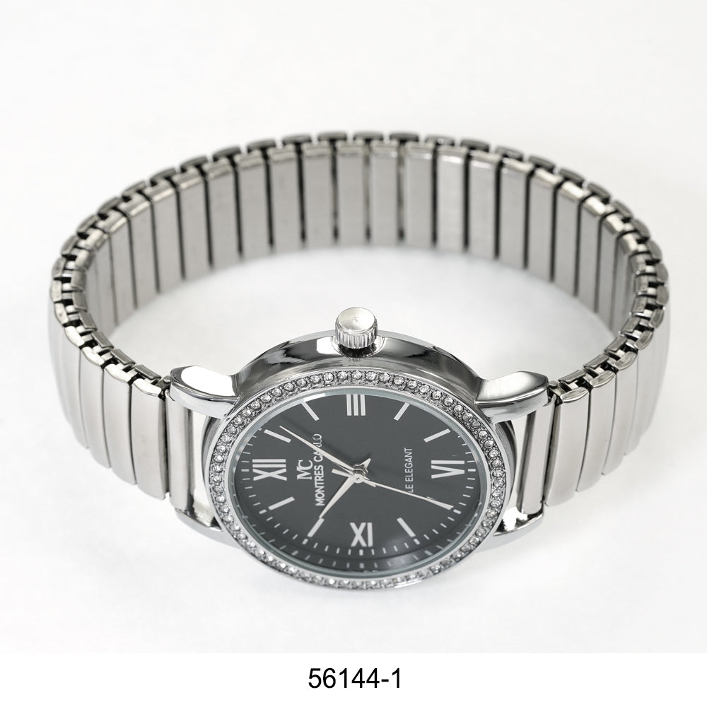 5614-Montres Carlo Flex Band Watch