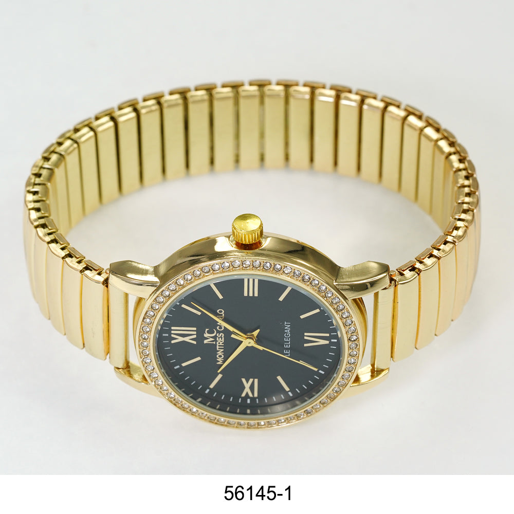 5614-Montres Carlo Flex Band Watch