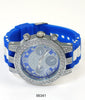 5634-Montres Carlo Silicon Band Watch