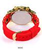 5634-Montres Carlo Silicon Band Watch
