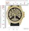 5635-Montres Carlo Silicon Band Watch