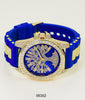 5635-Montres Carlo Silicon Band Watch