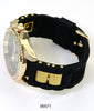 5657-Montres Carlo Silicon Band Watch