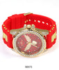5657-Montres Carlo Silicon Band Watch