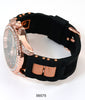 5657-Montres Carlo Silicon Band Watch