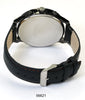 5662-B8 - Prepacked Faux Leather Band Watch
