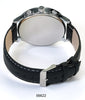5662-B8 - Prepacked Faux Leather Band Watch