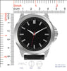 5664-B8 - Prepacked Faux Leather Band Watch