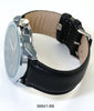 5664-B8 - Prepacked Faux Leather Band Watch