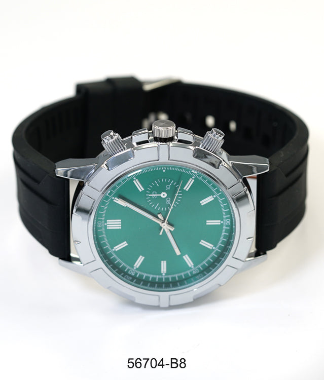 5670-B8 - Prepacked Silicon Band Watch