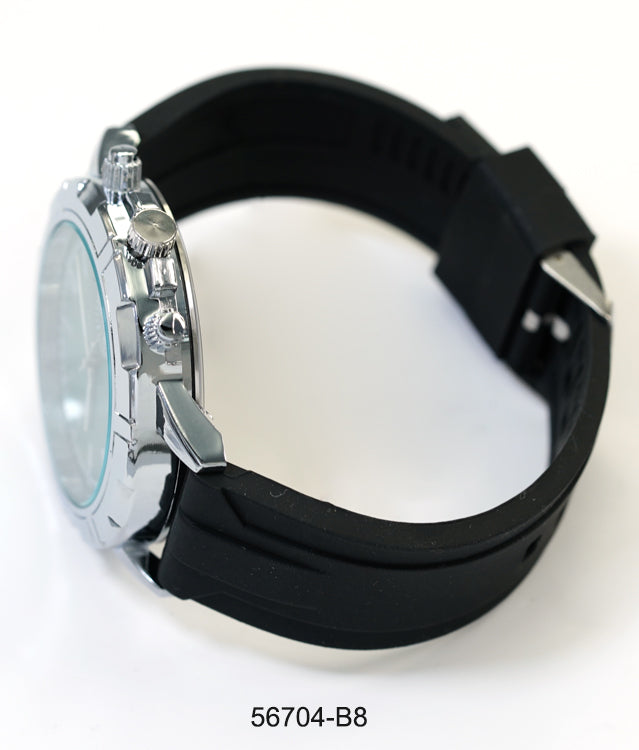 5670-B8 - Prepacked Silicon Band Watch