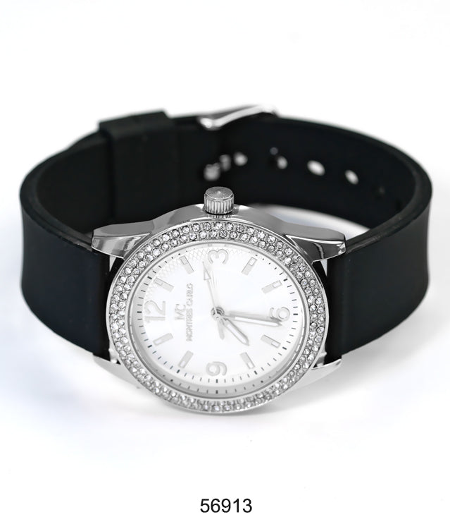 5691-Montres Carlo Silicon Band Watch