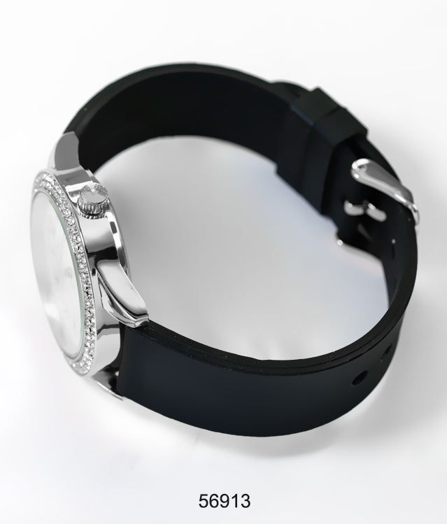 5691-Montres Carlo Silicon Band Watch