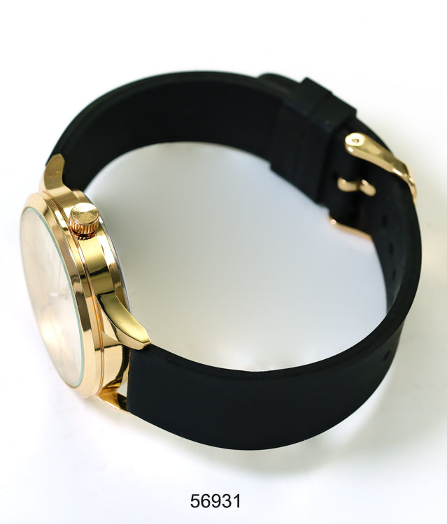 5693-Montres Carlo Silicon Band Watch