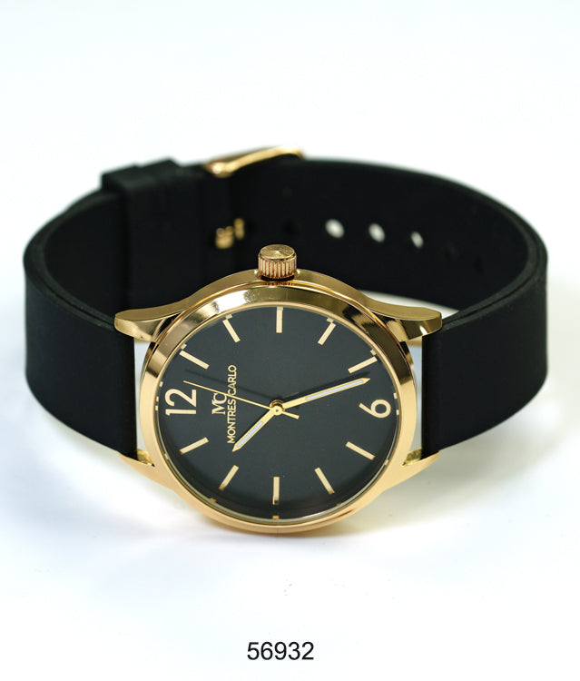 5693-Montres Carlo Silicon Band Watch
