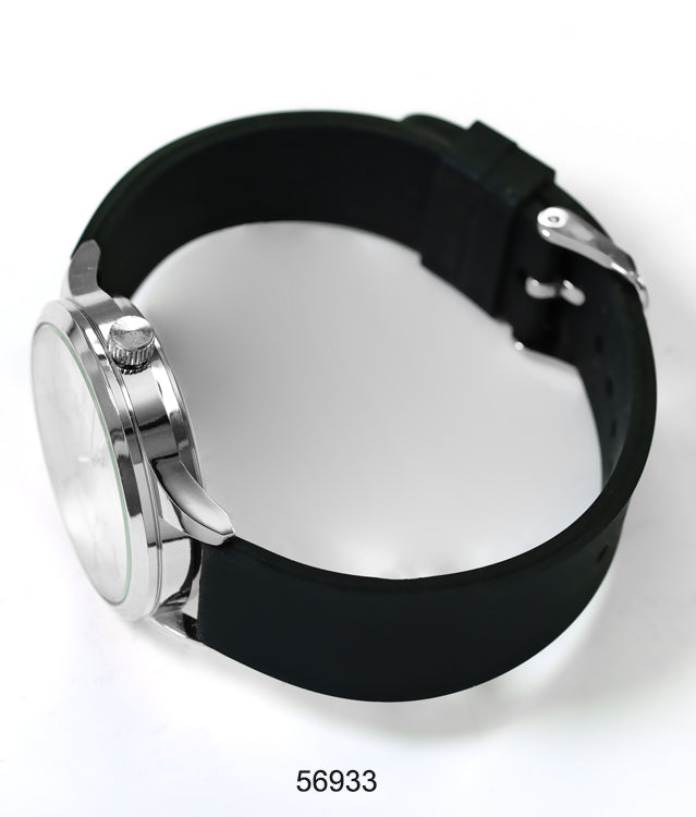 5693-Montres Carlo Silicon Band Watch