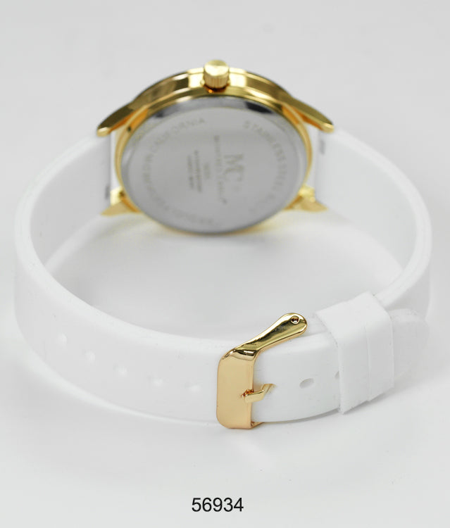 5693-Montres Carlo Silicon Band Watch