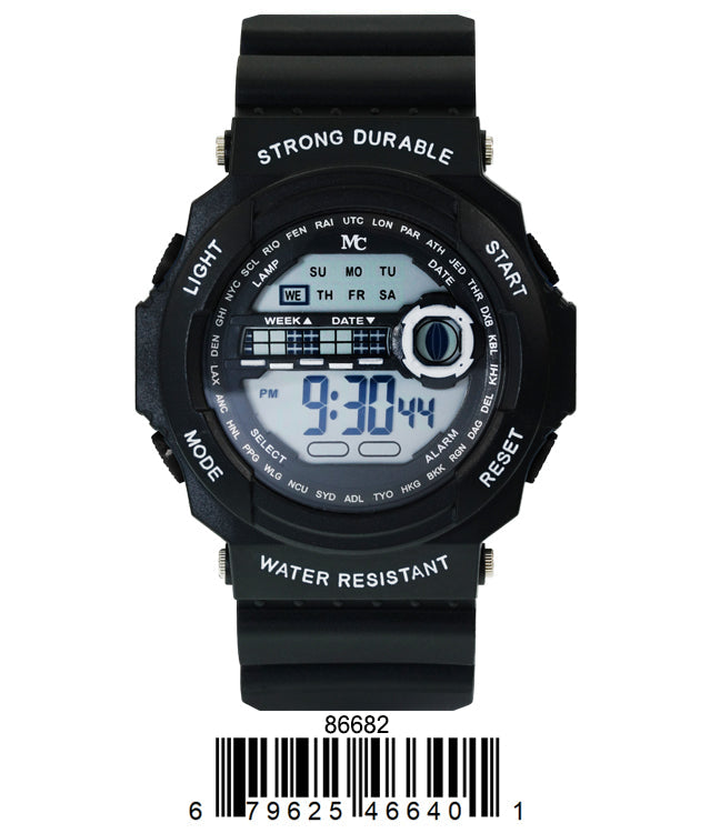 8668 - Digital Watch