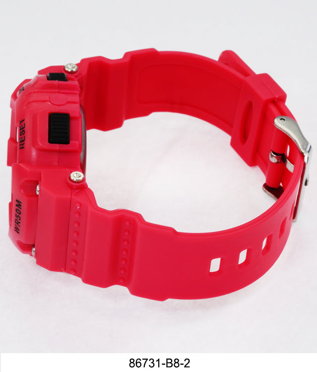 8673- B8 Digital Watch