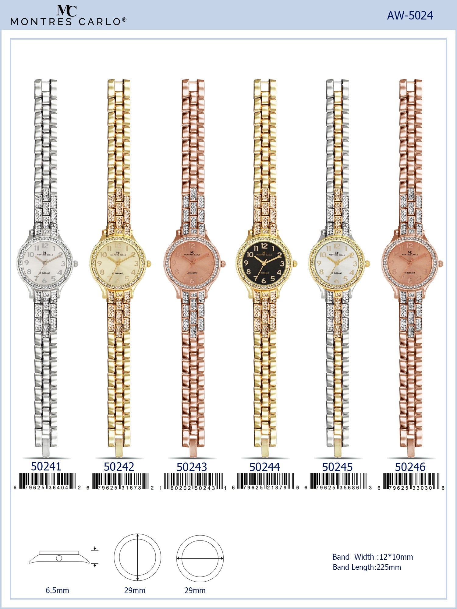 5024 - Bracelet Watch