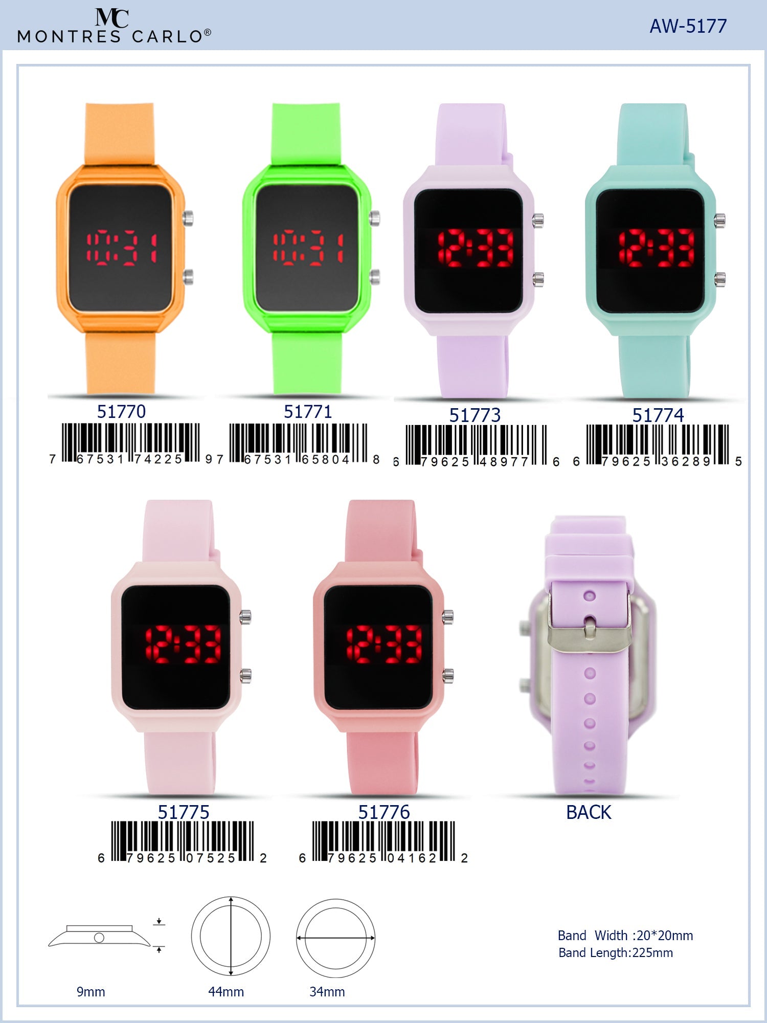 5177 - LED Watch