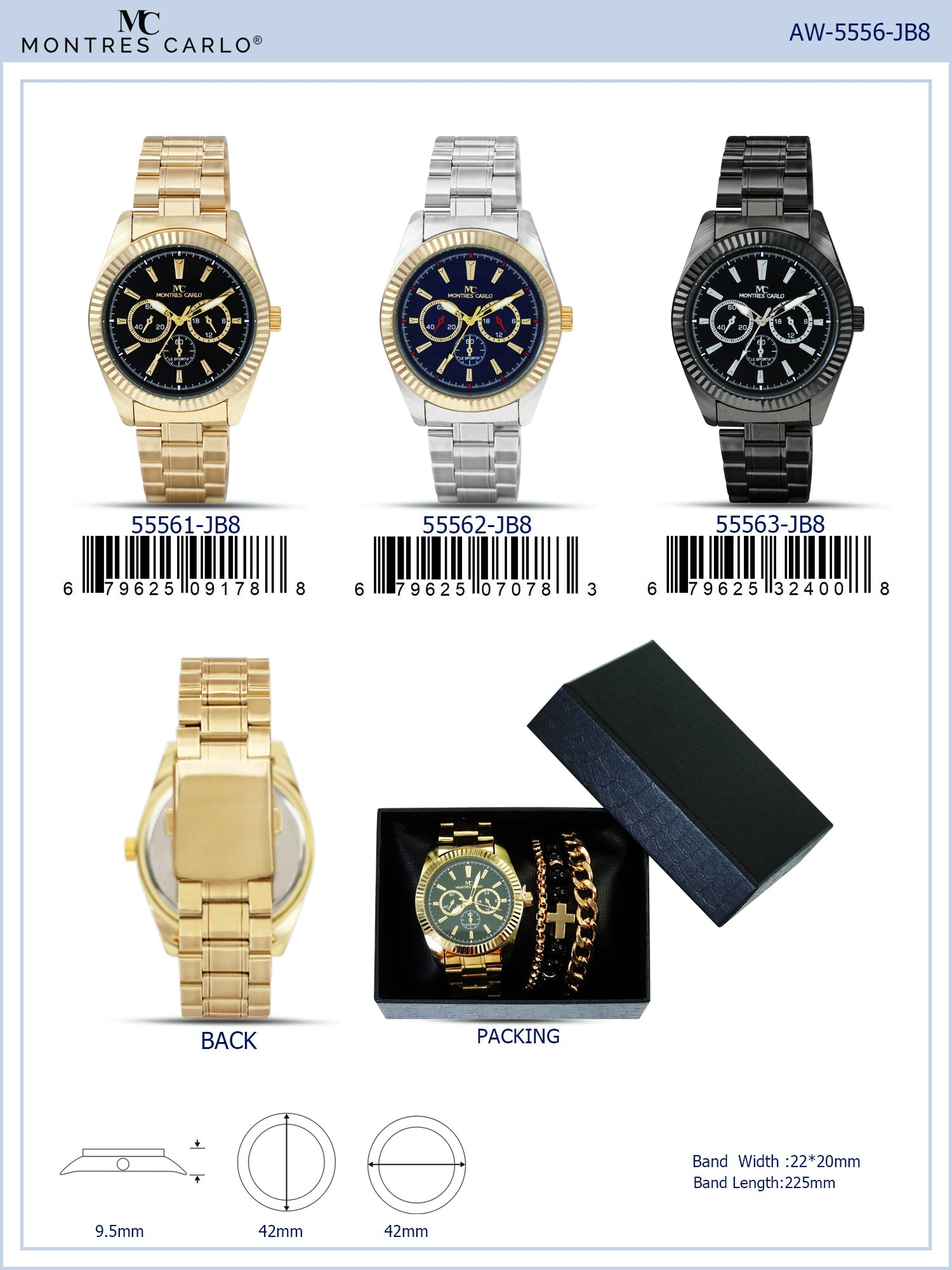 5556-JB8 - Watch Gift Box Collection