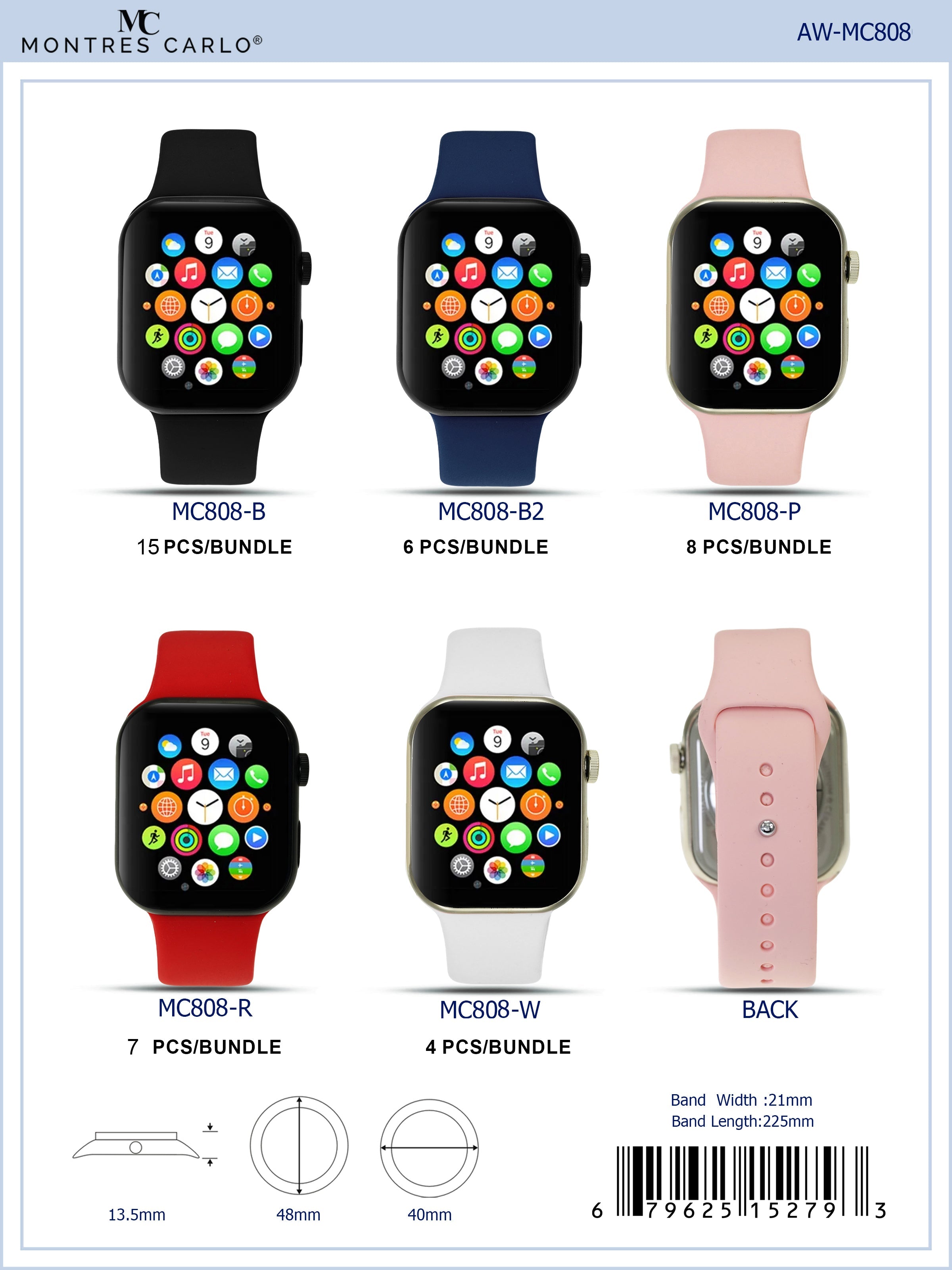 MC808 - Smart Watch