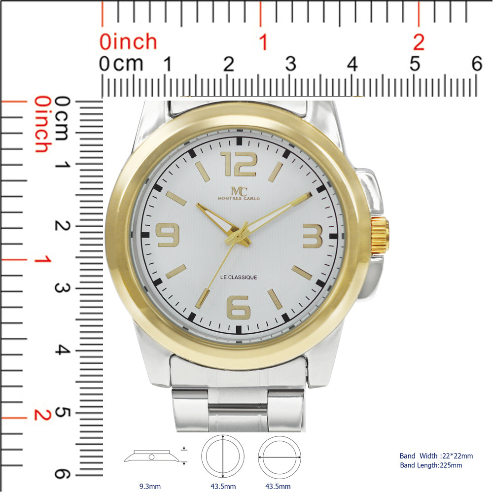 3545-B8 - Boxed Metal Band Watch