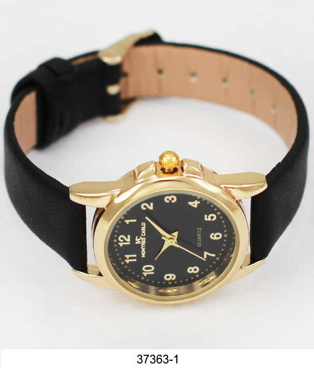 3736 - Vegan Leather Band Watch