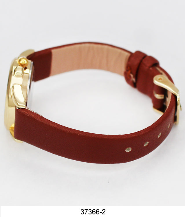 3736 - Vegan Leather Band Watch