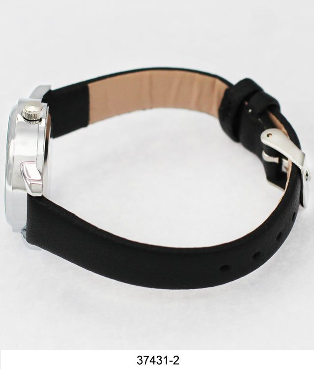 3743 - Vegan Leather Band Watch