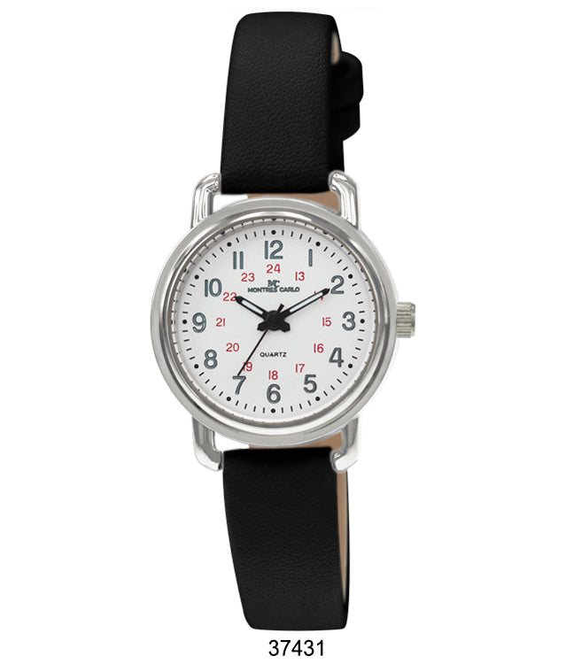 3743 - Vegan Leather Band Watch