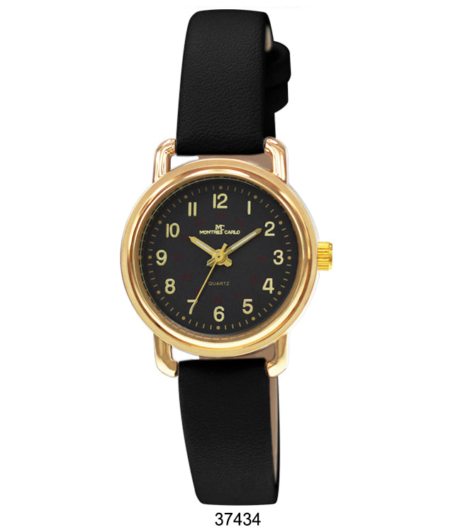 3743 - Vegan Leather Band Watch