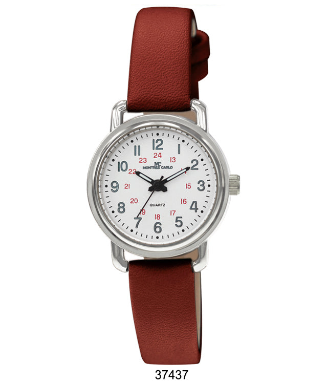 3743 - Vegan Leather Band Watch