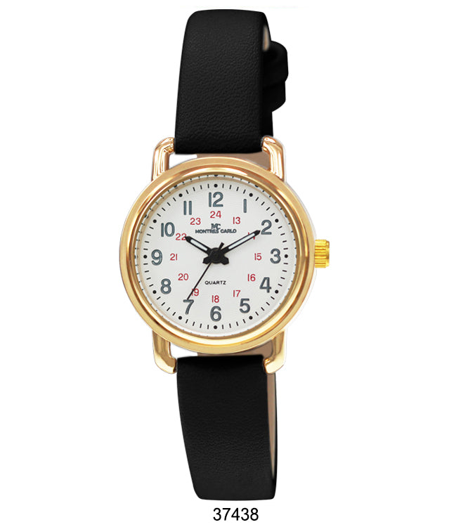 3743 - Vegan Leather Band Watch