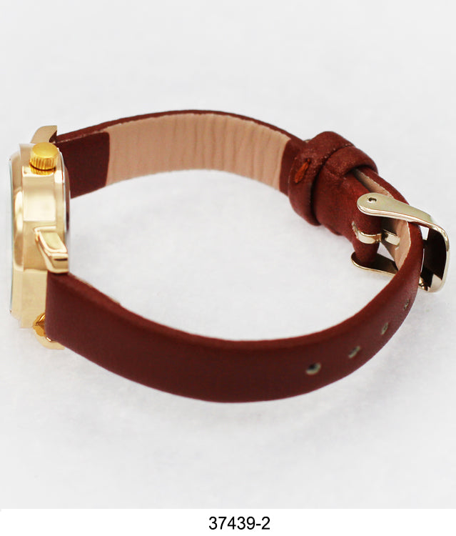 3743 - Vegan Leather Band Watch