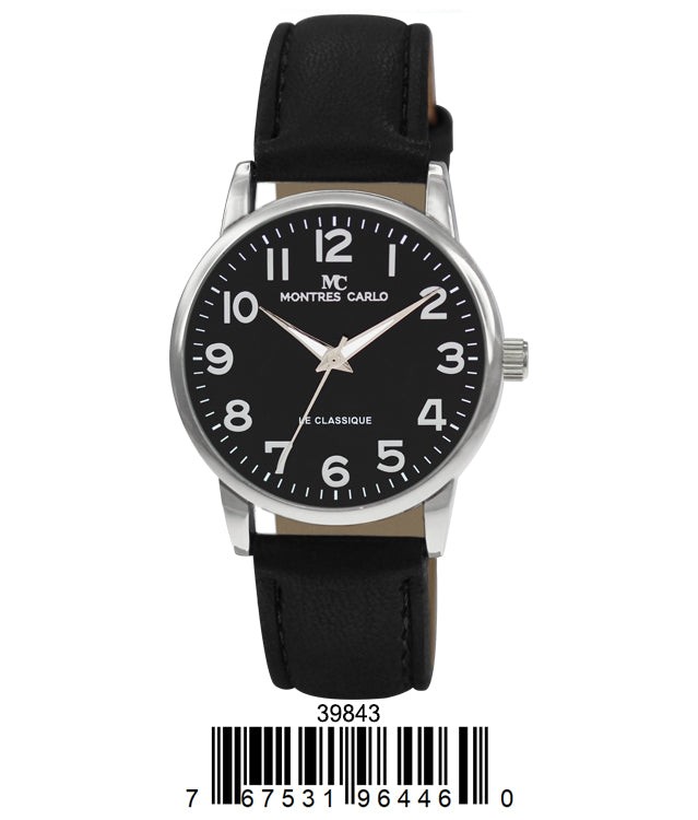 3984 - Vegan Leather Band Watch