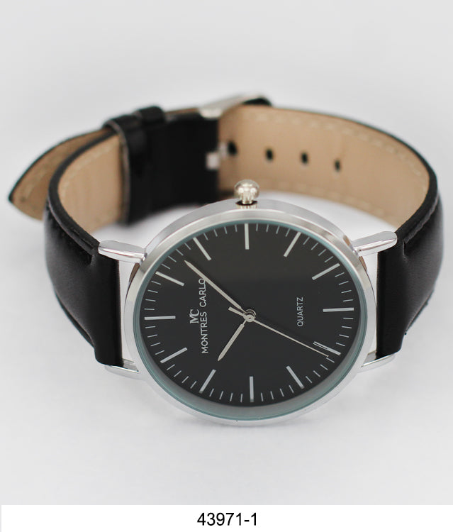 4397 - Vegan Leather Band Watch