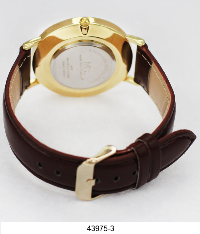 4397 - Vegan Leather Band Watch