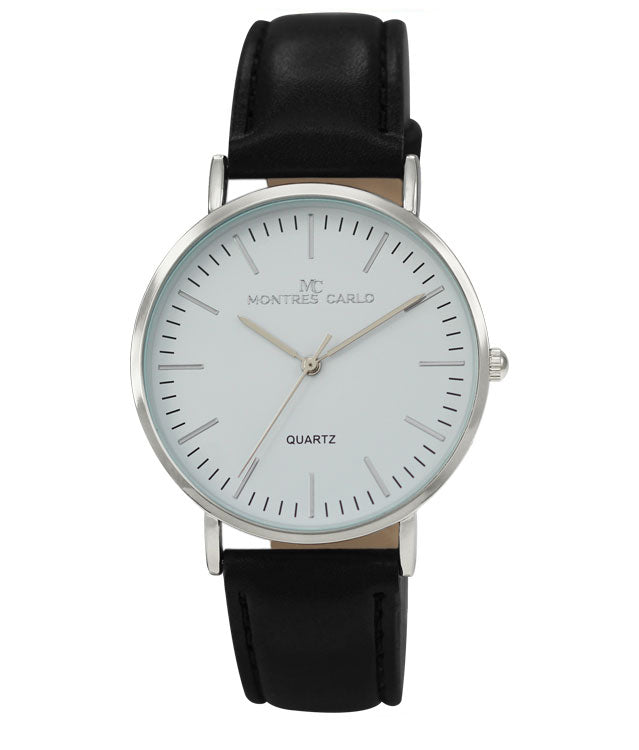 4397 - Vegan Leather Band Watch