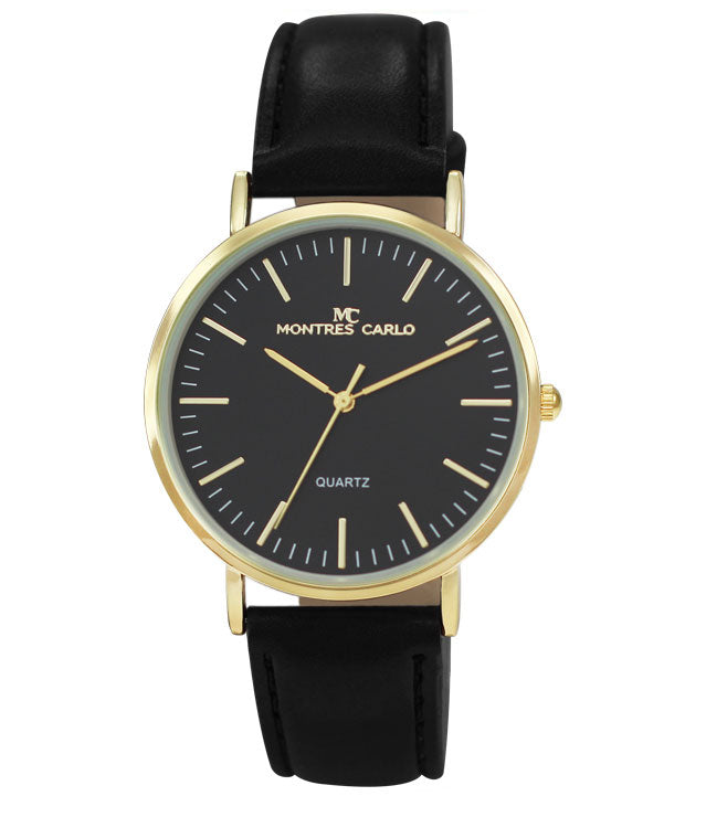 4397 - Vegan Leather Band Watch
