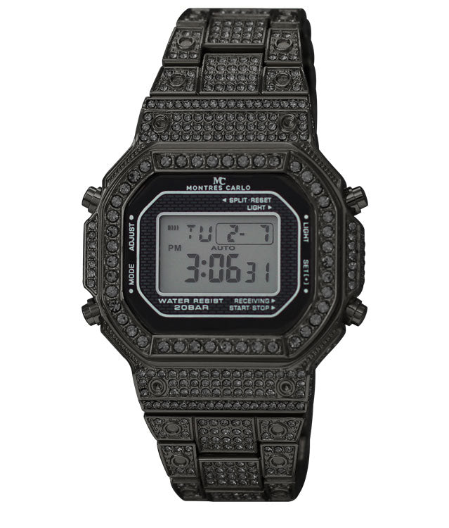 5058 - Iced Digital Watch