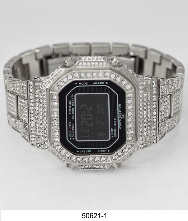 5062 - Iced Digital Watch